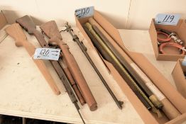 Lot-Gun Barrels and Gun Stocks