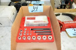 Lot-(1) Dayton Bronze Bushing Kit with (1) Bushing Removal and Inserting Set in (1) Box