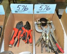 Lot-Vise Grip and Husky Grip Tools in (2) Boxes
