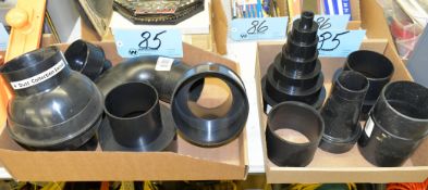 Lot-Dust Collector Hose Fitting Adaptors in (2) Boxes