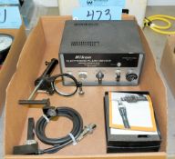 Lot-(1) Nikon Electronic Flash Device Power Unit, Attachments, and (1) Hawkeye Angled Eyepiece