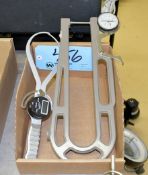 Lot-(1) Deep Throat Dial Force Micrometer and (1) Igaging Digital Caliper in (1) Box