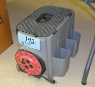 Craftsman Portable Tool Tote/Seat with Integrated Extension Cord Reel Under (1) Table