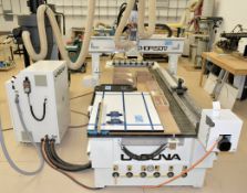 Laguna Smartshop 4' x 8' CNC Router with 4th Axis Head / Tail Stock w/ Laguna Dust Collector (2017)