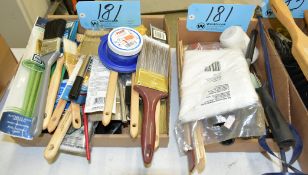 Lot-Various Brushes in (2) Boxes