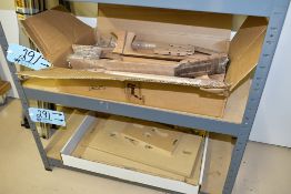 Lot-Guitar Templates in (2) Boxes on (2) Shelves