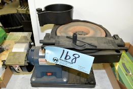 Central Machinery Bench Top Combination Rotary Surface and Single End Bench Grinder