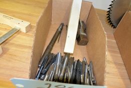 Lot-Taps in (1) Box Under (1) Bench