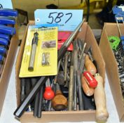 Lot-Punches, Chisels, Drifts, Etc. in (1) Box
