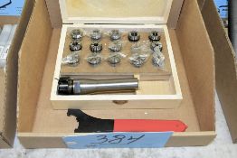 R8 Collet Set with Holder and Case in (1) Box