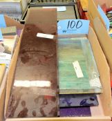 Lot-Decorative Cut Glass in (1) Box