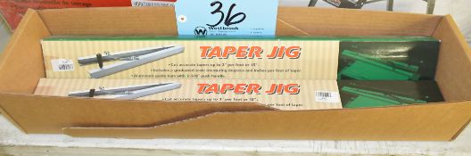Lot-(2) Packaged Taper Jigs in (1) Box