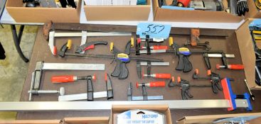 Lot-Various Bar Clamps in (1) Group