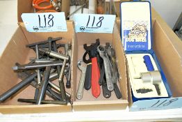 Lot-Machine Tools, Wrenches, Etc. in (3) Boxes