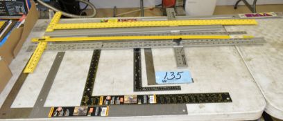 Lot-Rafter Squares and T-Squares in (1) Group