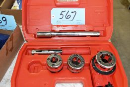 HDC Pipe Threader Tools in (1) Case