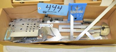 Lot-Various Thickness, Bolts, and Screw Gages in (1) Box