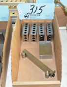 Lot-Honey Comb 1-2-3 Blocks, Setup Block and Small Sine Bar in (1) Box