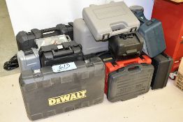 Lot-Various Empty Power Tool Cases in (1) Group
