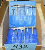 Lot-(2) Telescoping Gage Sets in (1) Box