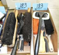 Lot-Wire and Soft Bench Brushes in (2) Boxes
