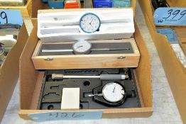 Lot-(3) Various Dial Force Indicator Gauges in (1) Box