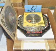 Lot-Various Circular Saw Blades in (1) Box