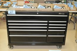 Montezuma 11-Drawer Rolling Tool Chest, (Top Lots Not Included)