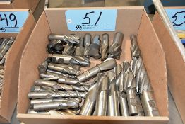 Lot-Single End Mills in (1) Box