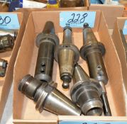 Lot-(5) CAT50 Taper Tool Holders in (1) Box