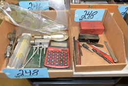 Lot-Various Inspection Items in (2) Boxes