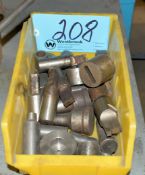 Lot-Punches and Dies in (1) Box Under (1) Bench
