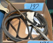 Lot-Drive Belts and (1) Drawbar in (1) Box
