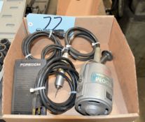 Foredom Series S Straight Electric Die Grinder, Foot Pedal Operated, in (1) Box