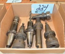 Lot-(6) CAT40 Taper Tool Holders in (1) Box