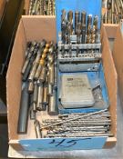 Lot-Straight Shank Drills and Drill Index in (1) Box