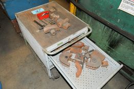 Lot-Various Bender Dies with Cart