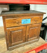 Lot-Cabinet and Bookcase on 3rd Shelf