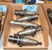 Lot-(5) CAT50 Taper Tool Holders in (1) Box