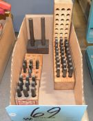 Lot-Hand Stamp Sets in (1) Box
