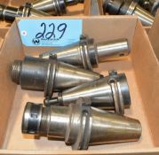 Lot-(4) CAT50 Taper Tool Holders in (1) Box
