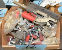 Lot-Various Destaco Clamps in (1) Box