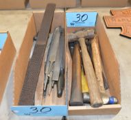Lot-Files and Hammers in (2) Boxes