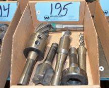Lot-R8 Tool Holders with Various Cutters in (1) Box