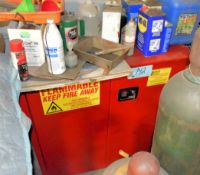 Jamco Flammable Safety Storage Cabinet with Contents