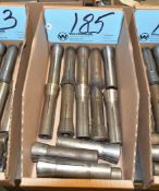Lot-(14) R8 Collets in (1) Box