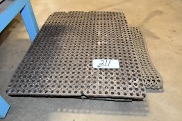 Lot-Rubber Station Mats in (1) Stack