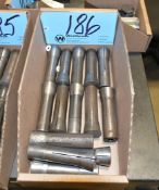 Lot-(14) R8 Collets in (1) Box