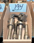 Lot-R8 Tool Holders with Various Cutters in (1) Box