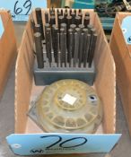 Lot-Drill Punches in (1) Box
